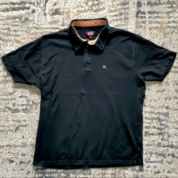 Bugatti Automobiles Polo Shirt (Men’s xxl, black, logo)